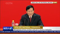 A total of 2,280 delegates will attend the 19th CPC National Congress: spokesman