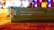Chinese President Xi Jinping extends condolences over deadly attack in Las Vegas