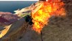 Страшные аварии Смертельные ДТП BeamNG Drive Прыжки перевороты полеты в пропасть Долбим тачки в игре