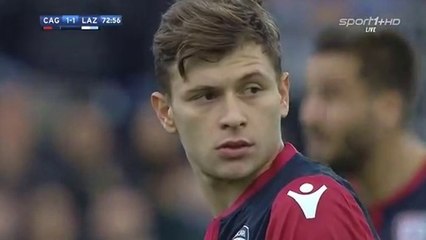Nicolo Barella (Penalty) Goal HD - Cagliari 2-1 Lazio 11.03.2018