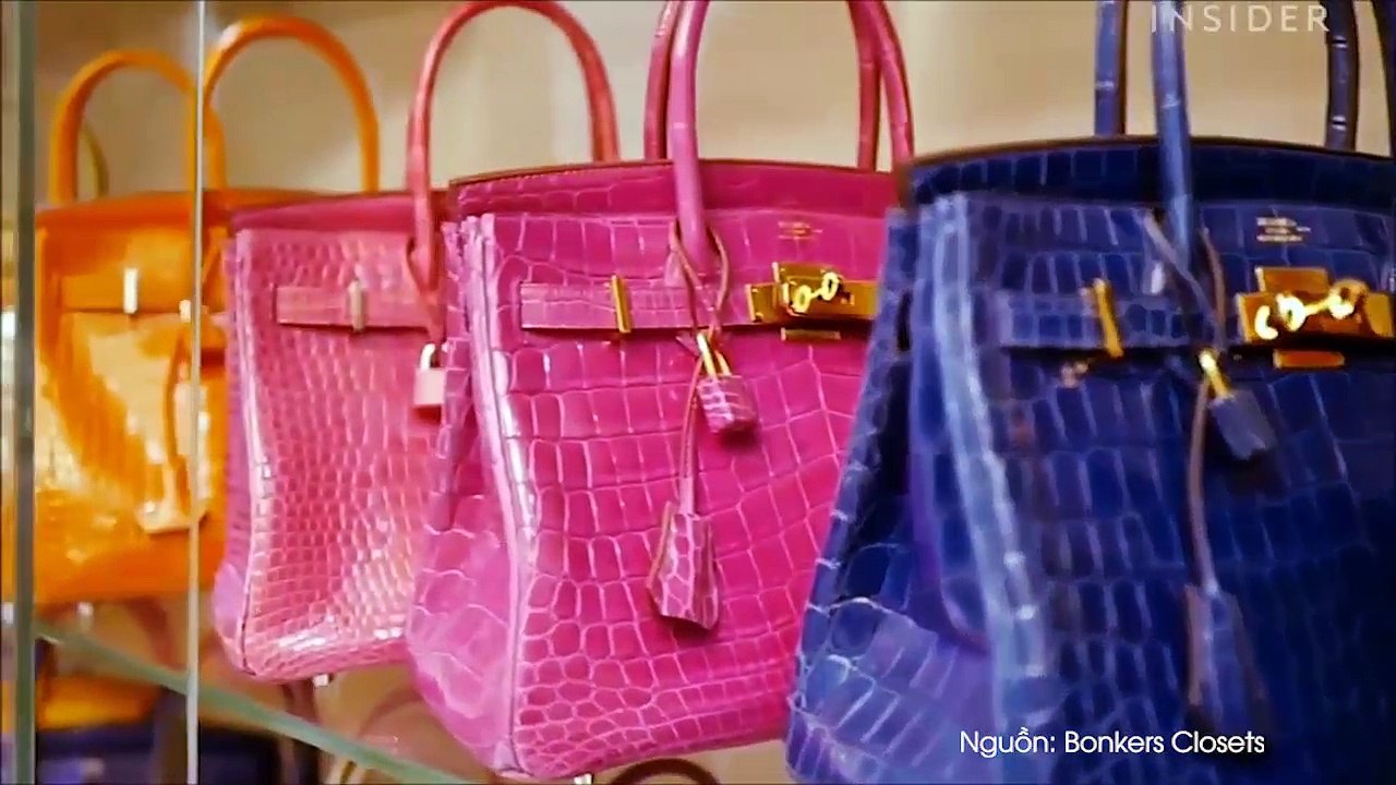 Gato đỏ mắt với tủ đồ bạc tỷ chứa hơn 200 túi Hermes của nữ đại gia Singapore