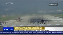 US flies bombers in joint drills with Japan, South Korea