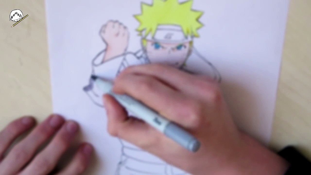 ✎ How to draw Naruto Uzumaki