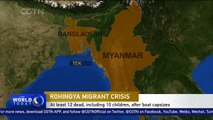Rohingya migrant crisis: At least 12 dead, including 10 children, after boat capsizes