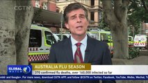 370 confirmed flu deaths, over 160,000 infected in Australia