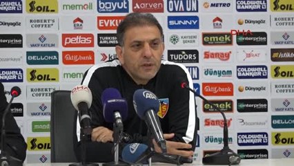 Kayserispor - Kardemir Karabükspor Maçının Ardından