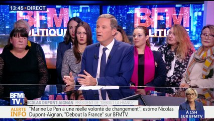 Questions d'éco: "L'Union européenne est nulle et vendue", Nicolas Dupont-Aignan