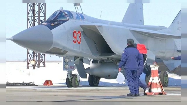 la Russie lance son nouveau missile hypersonique Kinjal
