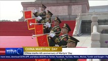 China marks Martyrs' Day at Tiananmen Square