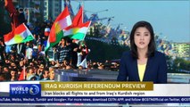 Iran blocks all flights to and from Iraq's Kurdish region