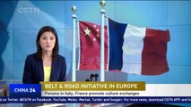 Forums in France, Italy promote cultural exchanges under Belt & Road Initiative