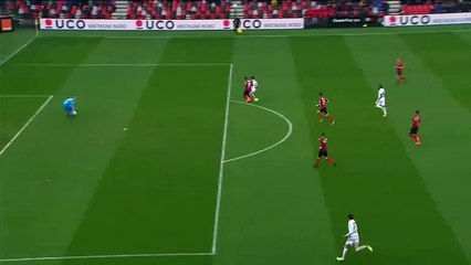 Résumé Guingamp 2-5 Nice buts Alassane Plea.