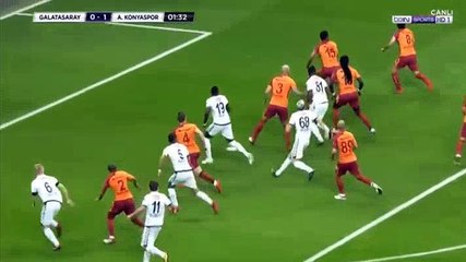 Wilfred Moke Goal HD - Galatasaray	0-1	Konyaspor 11.03.2018