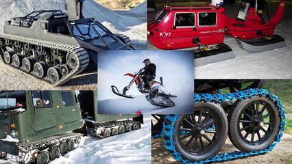 16 Worlds Craziest Snowmobiles