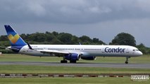 CONDOR - Boeing 757-300 | Bouncy landing at Manchester Airport