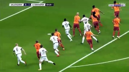 Wilfred Moke Goal HD - Galatasaray	0-1	Konyaspor 11.03.2018