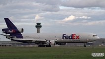 FedEx MD-11F | Landing at London Stansted Airport