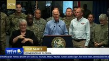 Hurricane Irma: deadly storm surge comes ashore on Florida Gulf Coast
