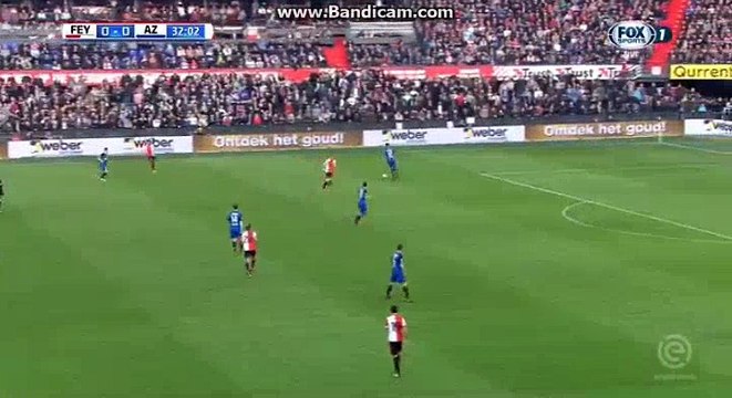 Boetius Goal HD Feyenoord 1 - 0 AZ Alkmaar 11-03-2018