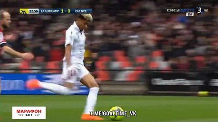 Guingamp 2-5 Nice - les Buts - 11.03.2018