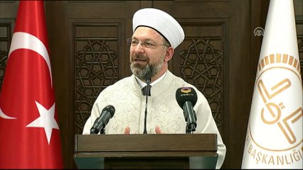 Diyanet İşleri Başkanı Prof. Dr. Erbaş (3) - ANKARA