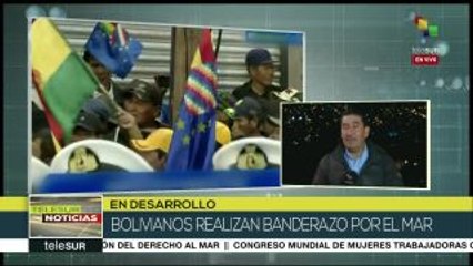 Evo Morales expresa beneplácito por Banderazo