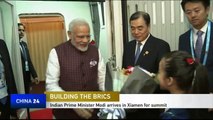 Indian Prime Minister Modi arrives in China for BRICS Summit