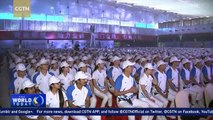 Thousands of volunteers line Xiamen to help visitors for BRICS Summit