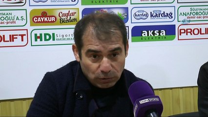 Metin Diyadin: “Enteresan ve talihsiz goller yedik”