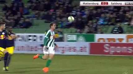 Smail Prevljak Goal - Mattersburg 1 - 2	 Salzburg 11-03-2018