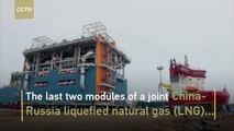 Construction of Arctic LNG project module completed in China