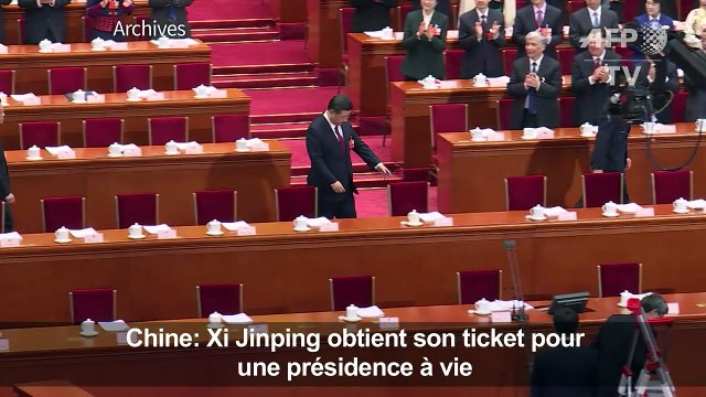 Chine: Xi Jinping obtient son ticket pour une présidence à vie