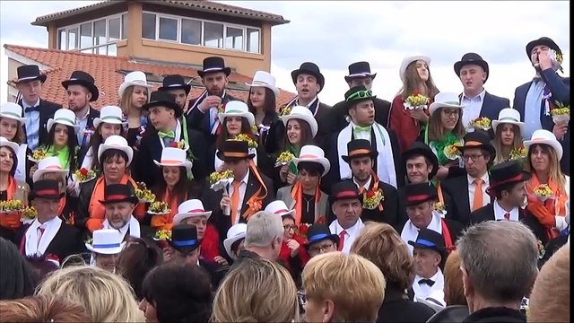 La vague des conscrits de la 8 à Dracé