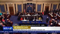 'Skinny' Obamacare repeal bill dies in US Senate