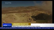 Hezbollah and rebels agree ceasefire at Lebanese-Syrian border