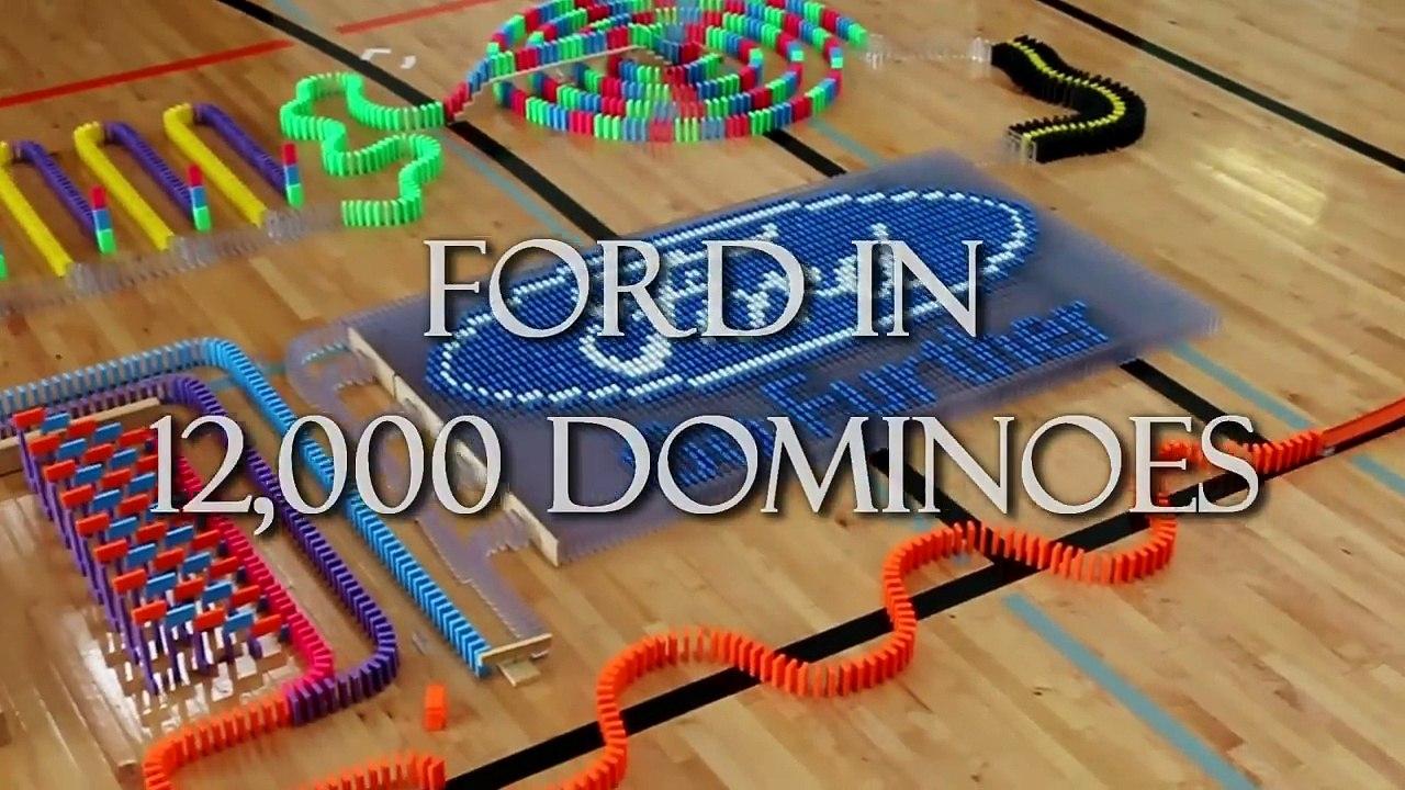 Ford in 12,000 Dominoes