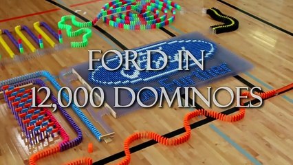 Ford in 12,000 Dominoes