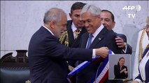 Conservador Piñera es investido presidente de Chile