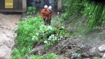 Mudslides in southwest China leave 3 dead, 2 missing, many trapped