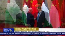 Chinese Premier Li meets Palestinian President Abbas