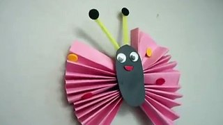How to make a construction paper butterfly - EP - simplekidscrafts
