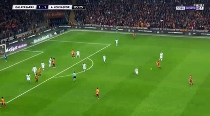 Sinan Gumus  SUPER Goal HD - Galatasaray	2-1	Konyaspor 11.03.2018