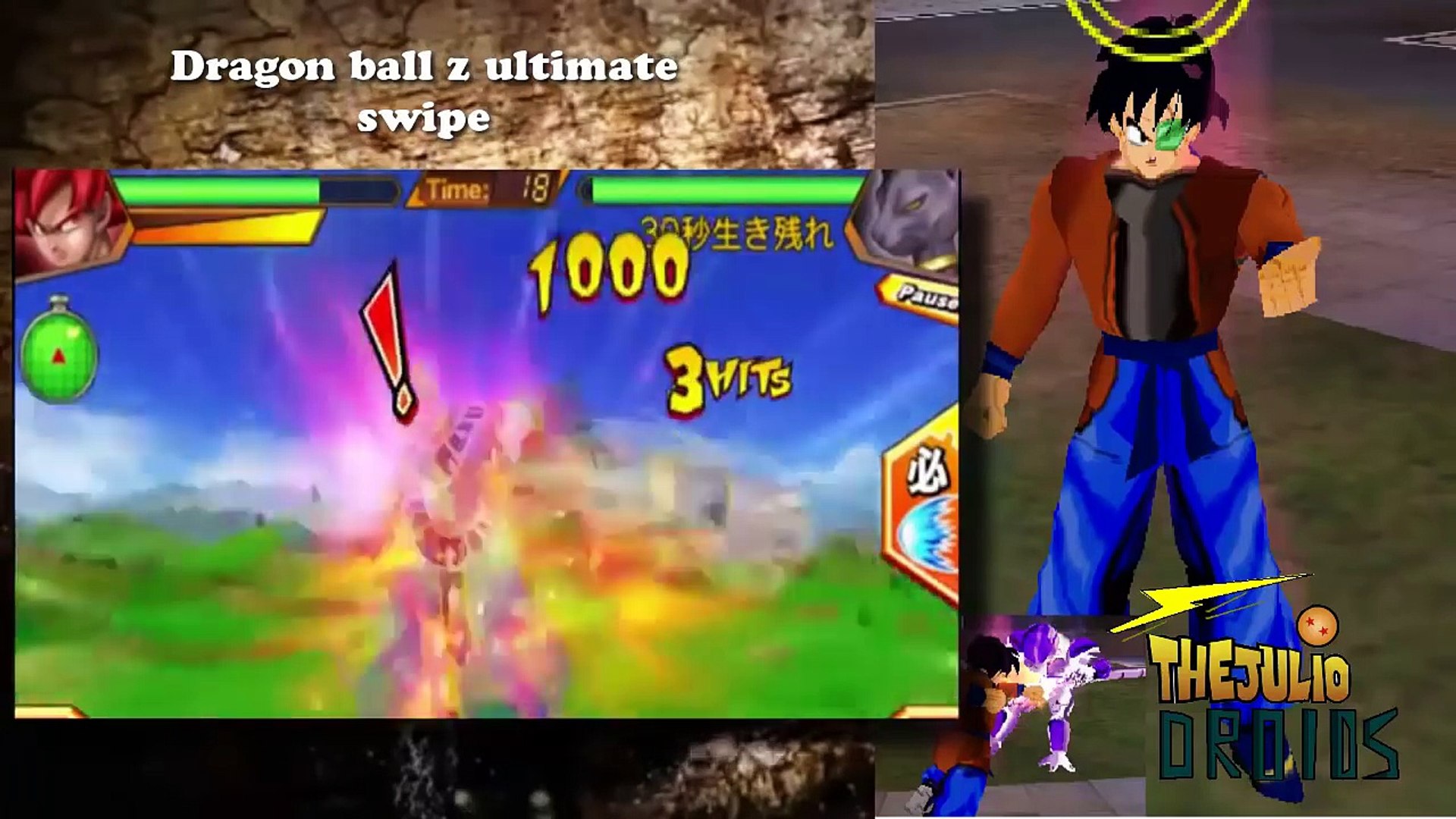 Top Juegos Dragon Ball Z Para Android Battle Dbz In Android Thejuliodroids Video Dailymotion