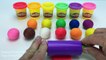 LEARNING Video Learn ABC Alphabet & Colours with Play Doh Balls Fun Creative for Kids & Preschoolers