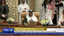 Saudi Arabia and allies give Qatar 48-hour extension for demands deadline