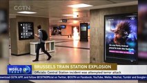 Explosion rocks Brussels train station, suspect 'neutralised'