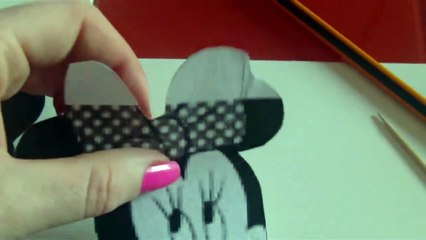 Funda para el celular de Minnie Mouse de goma eva