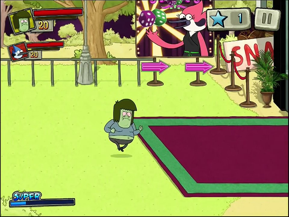 Best Park In The Universe - Regular Show [The Resort Level 1] Walkthrough HD