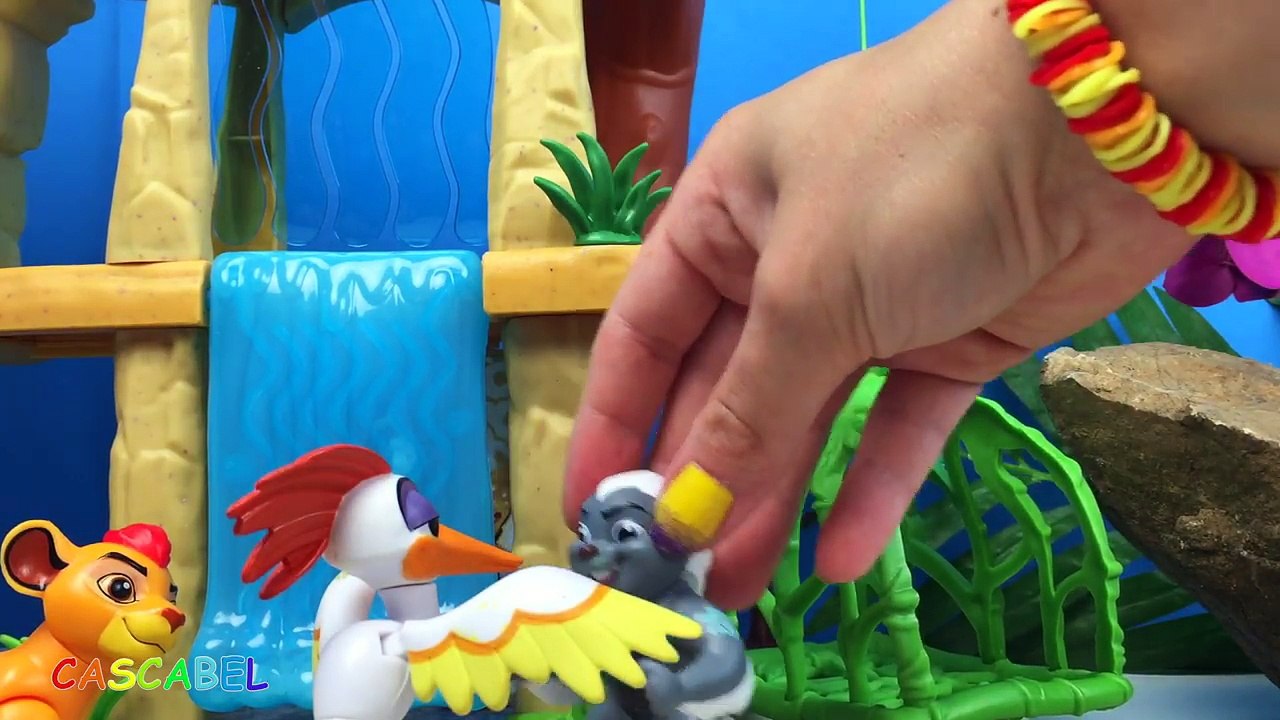 LA GUARDIA DEL LEON RESCATA A UN HUEVO DE PTERODON CON KION BUNGA BESHTE ONO FULI JANJA DISNEY LION