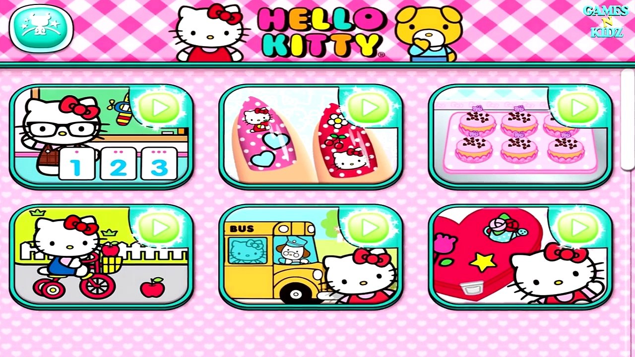 Best Games for Kids HD - Salão de Beleza Hello Kitty iPad Gameplay HD –  Видео Dailymotion